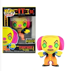 Funko Pop! Movies: IT the Movie - Pennywise (Neon) 55 - Entertainment Earth Exclusive Limited Edition